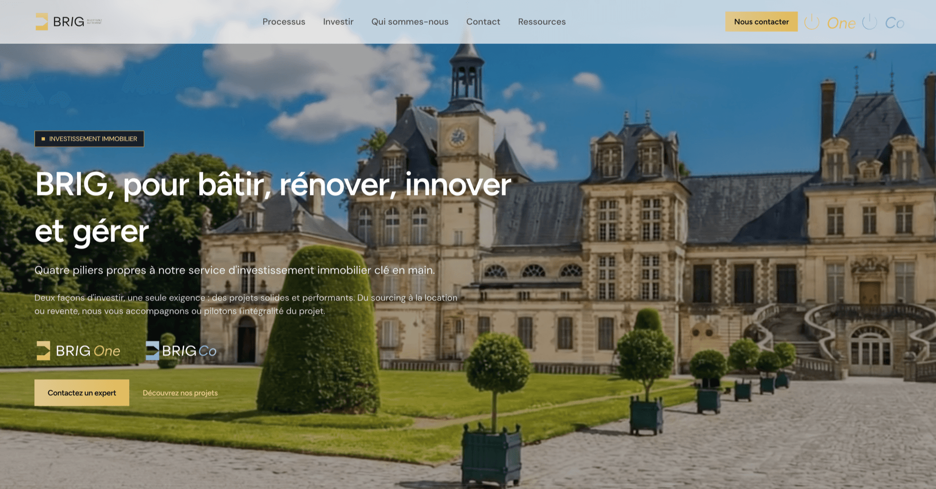 Site web Brig