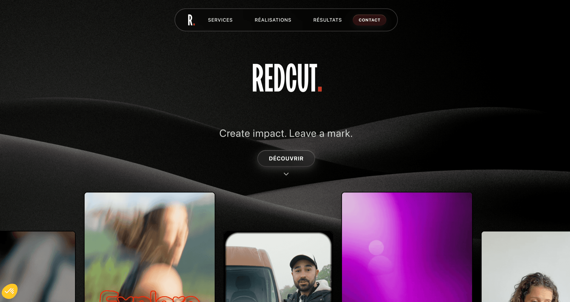 Site web Redcut